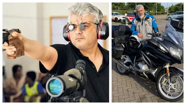 பைக் ரேஸ், கார் ரேஸ், துப்பாக்கி சுடுதல்.. கனவுகளை துரத்தும் வெற்றிநாயகன்.. ட்ரெண்டிங்கில் அஜித்! 