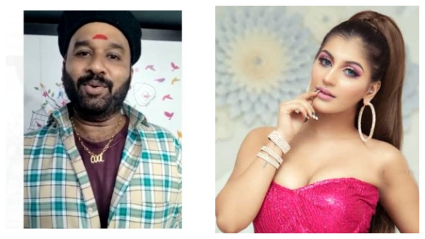 யாஷிகா கைகளை தடவிய கூல் சுரேஷ்