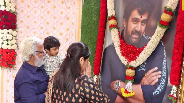 கணவர் மரணம்