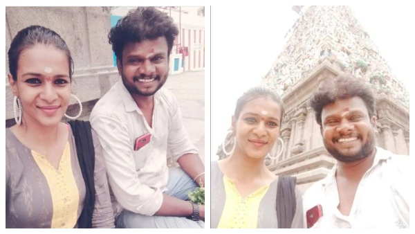 Did Meera Mithun exchange garlands with director at Kabaleeswarar temple Did Meera Mithun exchange garlands with director at Kabaleeswarar temple