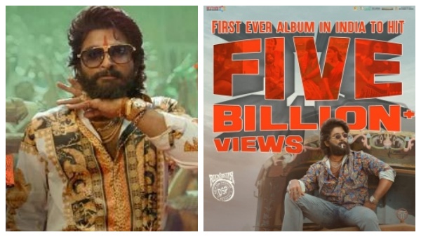 யம்மாடி...5 பில்லியன் பார்வைகளா...அசத்தல் சாதனை படைத்த புஷ்பா 