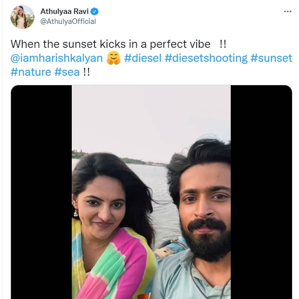நடுக்கடலில் சூட்டிங்