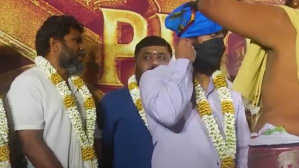 விபூதியை தவிர்த்த விக்ரம்