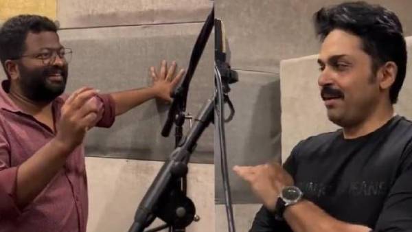 Karthi completed Sardar dubbing works Karthi completed Sardar dubbing works