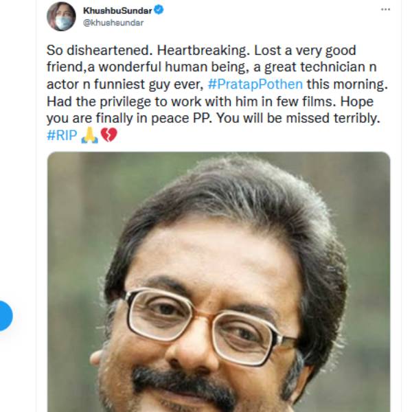 நல்ல நண்பரை இழந்துவிட்டேன்