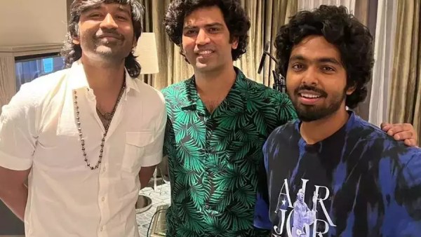 குஷி மூடில் தனுஷ்