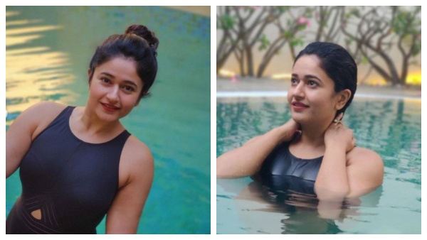 வளைச்சு வளைச்சு கவர்ச்சி காட்டி என்ன பிரயோஜனம்? நீச்சல் குளத்தில் படுத்து யோசிக்கும் பூனம் பஜ்வா!