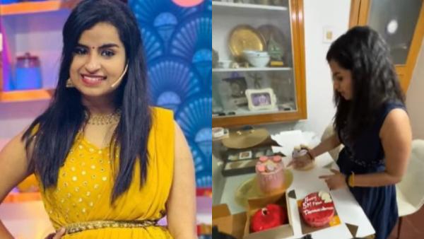  இன்ஸ்டாகிராமில் 5 மில்லியன் பாலோயர்களை தாண்டிய ஷிவாங்கி.. சோலோவாக கேக் வெட்டி கொண்டாடிய செல்லம்! 