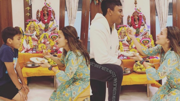 அம்மான்னா சும்மா இல்லடா.. விநாயகர் சதுர்த்தியில் மீண்டும் நிரூபித்த ஐஸ்வர்யா ரஜினி! 