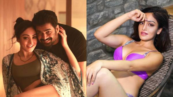 பட புரமோஷனுக்காக நடிகையுடன் படு நெருக்கமாக மாதவன் நடத்திய போட்டோஷூட்..  கலாய்க்கும் ரசிகர்கள்! 