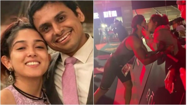 லிப் கிஸ் அடித்து மோதிரம் அணிவித்த காதலன்.. அமீர்கான் மகளுக்கு அட்டகாசமாக நடந்த நிச்சயதார்த்தம்! 