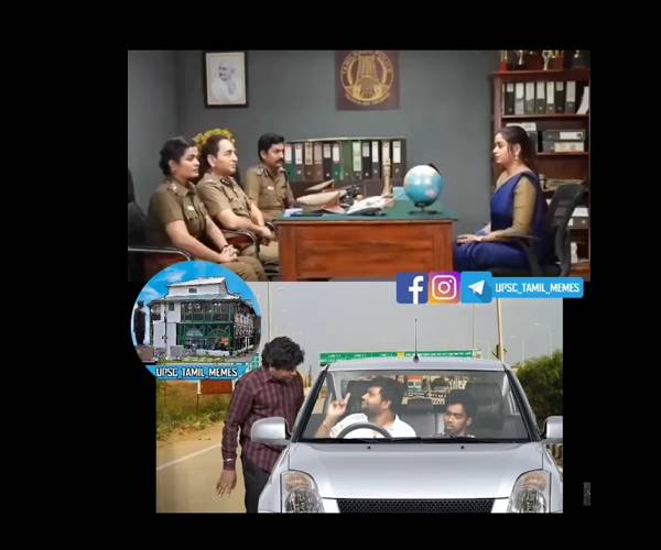 சீரியலை கிண்டலடிக்கும் சிவில் தேர்வெழுதும் மாணவர்கள்