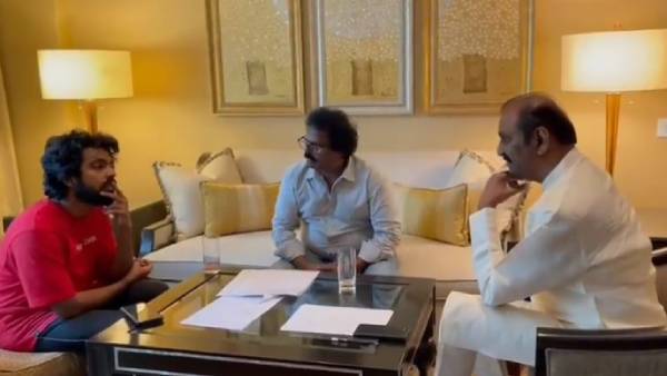 முதன்முதலாக பாட்டுக்கு மெட்டமைக்கும் வீடியோ.. வைரமுத்து - ஜிவி.பிரகாஷ் - தங்கர் பச்சான் காம்போ இதோ! 