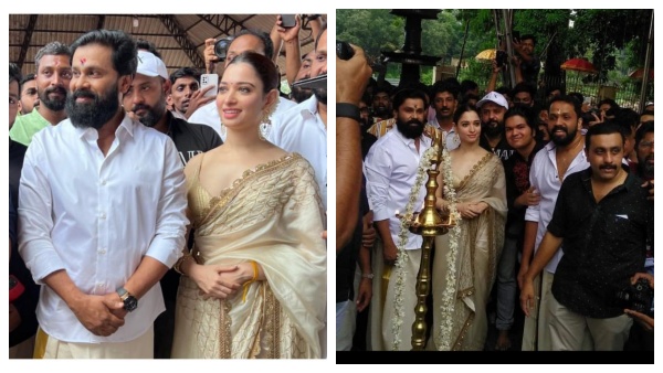 மலையாள சர்ச்சை நாயகனுடன் ஜோடி சேர்ந்த தமன்னா: பூஜையுடன் தொடங்கிய படப்பிடிப்பு