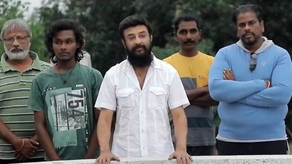 எஸ்பிபியின் நினைவிடத்தில் நடிகர் மோகன் உருக்கமான அஞ்சலி