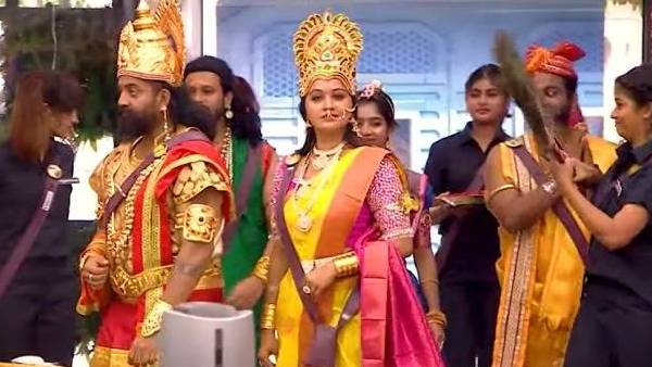 ராஜா ராணி டாஸ்க்கில் நெருங்கிய ரச்சிதா-மாஸ்டர்