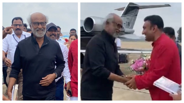 பெங்களூரு சென்ற ரஜினிகாந்த்