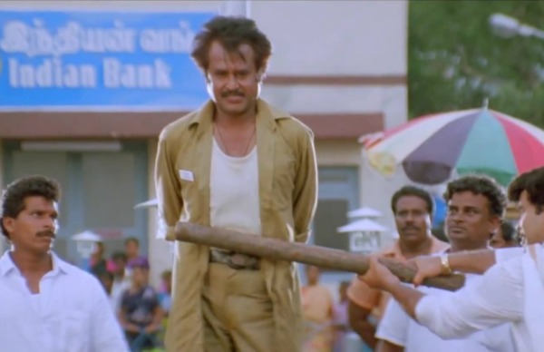 பாட்சா சண்டைக்காட்சிகள் படபிடிப்பில் நடந்த சம்பவம்