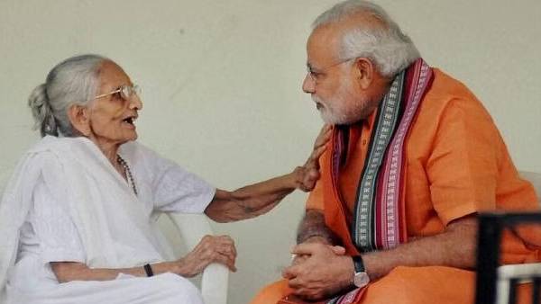 பிரதமர் மோடியின் தாயார்