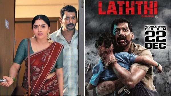 லத்தி சுமாரான கதை