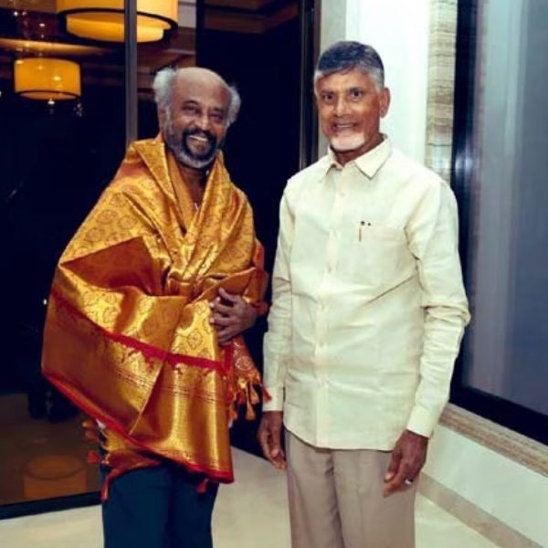 சந்திரபாபு நாயுடு ரஜினி சந்திப்பு