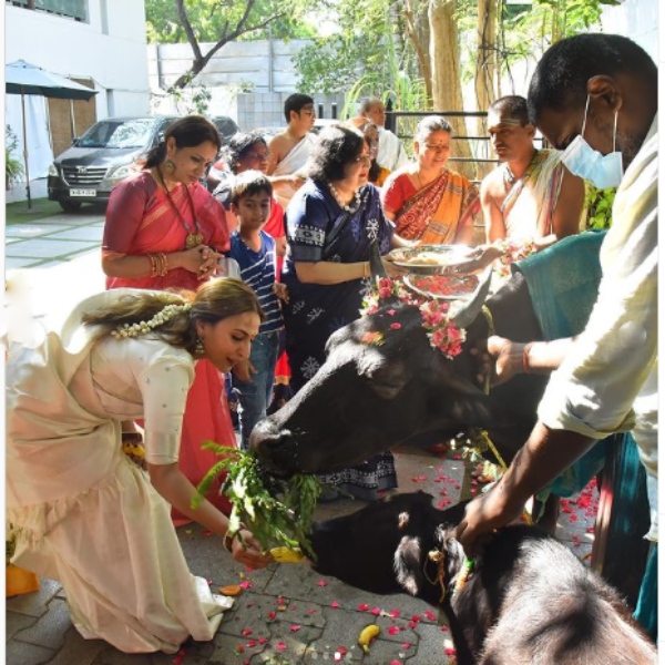 ரஜினியுடன் பொங்கல் கொண்டாட்டம்