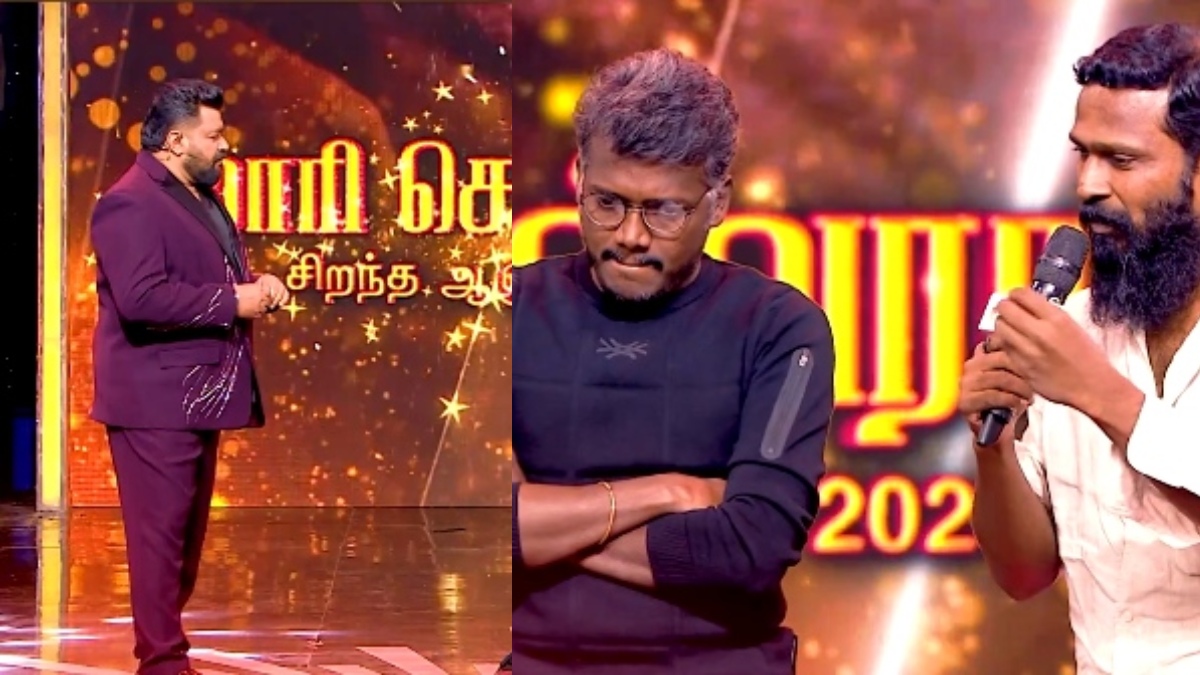 Neeya Naana Tamil New Year Special 2019 Neeya Naana: நீயா நானா கோபிநாத்தை பாராட்டிய வெற்றிமாறன்.. மாரி