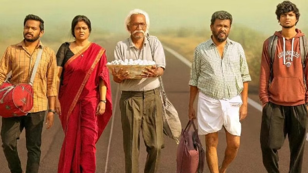 Falimy Review ஃபாலிமி விமர்சனம்.. தாத்தாவுக்காக காசிக்குப் போகும்